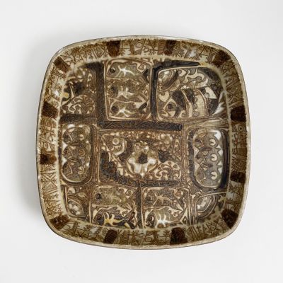 ceramic charger Tenera by Nils Thorson for Royal Copenhagen_0
