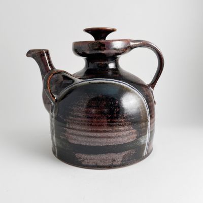 Vintage ceramic teapot by Jane Bailey, Denmark_0