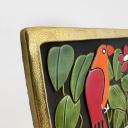 French ceramic mirror by Mithé Espelt, France circa 1970_5