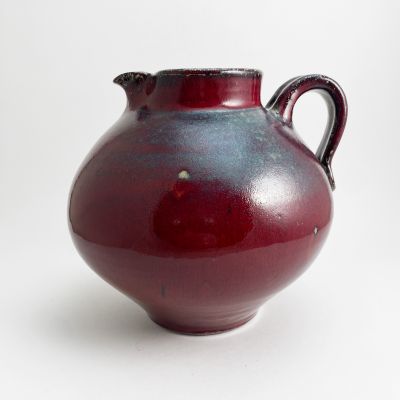 Large ceramic jug by Edouard Chappalaz, Duilliez, Switzerland_0