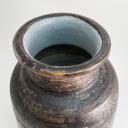 large vintage brutalist Swiss ceramic vase by Ueli Schmutz_4