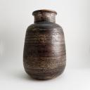 large vintage brutalist Swiss ceramic vase by Ueli Schmutz_2