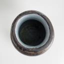 large vintage brutalist Swiss ceramic vase by Ueli Schmutz_5