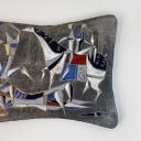 Large vintage wall ceramic plaque by Marcello Fantoni_8