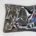 Large vintage wall ceramic plaque by Marcello Fantoni_9