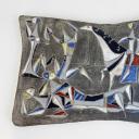 Large vintage wall ceramic plaque by Marcello Fantoni_9