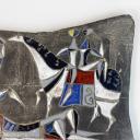 Large vintage wall ceramic plaque by Marcello Fantoni_2