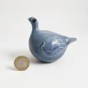 Small ceramic blue bird by Gösta Grähs for Rörstrand_1