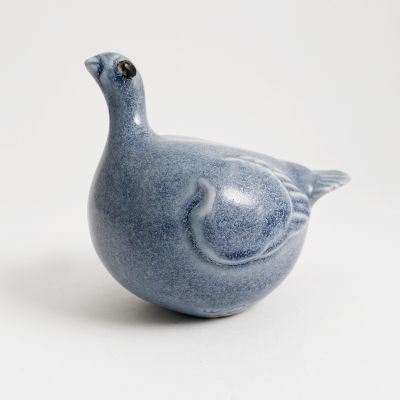 Small ceramic blue bird by Gösta Grähs for Rörstrand_0