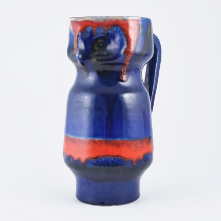 Vintage ceramic owl jug by Carstens, Germany