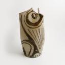Vintage ceramic vase designed as an owl_2