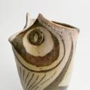 Vintage ceramic vase designed as an owl_7