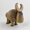Vintage ceramic buffalo by Lisa Larson for Gustavsberg_1