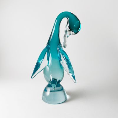 Glas duck by Archimede Seguso, Murano_0