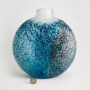 Large vase "Reef" by Kjell Engman with with fish for Kosta Boda_1