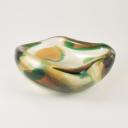 Murano bowl Archimede Seguso macchie ambre verde_7