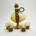 Vintage decanter and glasses Pentti Sarpaneva_2