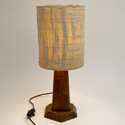 Anthroposophical wooden lamp dornach