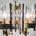 Large italian ceiling lamp by Gaetano Sciolari, 60-70s, signed_2