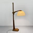 Wooden antroposophical floor lamp Dornach design_7