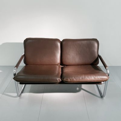 2-seater designer sofa by Heinrich Pfalzberger_0