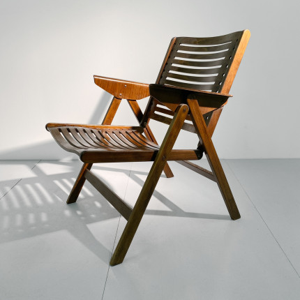 Folding lounge chair Rex design Niko Kralj for Stol Kamnik, Slovenia