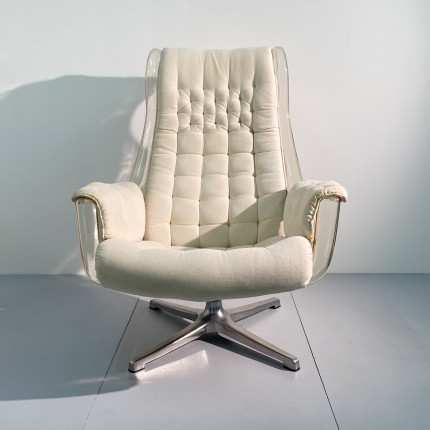 Lounge chair Galaxy by Alf Svensson & Yngvar Sandström for Dux