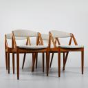 Set of 4 chairs by Kai Kristiansen model 31_3