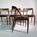Set of 4 teak chairs by Johannes Andersen_1