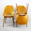 Set of 5 chairs Amsterdam tonneau Pierre Guariche 1954_4