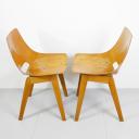 Set of 5 chairs Amsterdam tonneau Pierre Guariche 1954_2