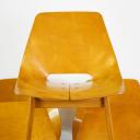 Set of 5 chairs Amsterdam tonneau Pierre Guariche 1954_5