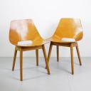 Set of 5 chairs Amsterdam tonneau Pierre Guariche 1954_1