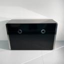 Black lacquered Italian sideboard Willy Rizzo for Mario Sabot_8