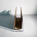 Canvas and Steel Bachelor Magazine Rack by Verner Panton for Fritz Hansen_5