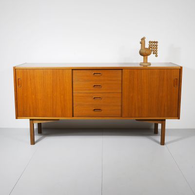 Mid-Century Scandinavian teak sideboard 60-70s_0
