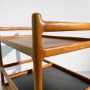 Teak tea trolley or bar cart by Johannes Andersen for Silkeborg_7