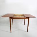 Mid-Century scandinavian exendable teak wooden table_5