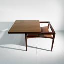 Vintage teak folding low table from Denmark_1