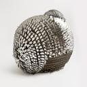 Large Alexander Blazquez Mexican modern metal brutalist bird sculpture_6