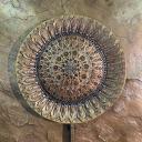 Large bronze sculpture of a sunflower by Giovanni Schoeman_2