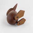 Large wooden teak duck Hans Bolling for Torben Orskov_3