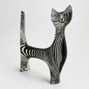 Lucite large cat sculpture by Abraham Palatnik_3