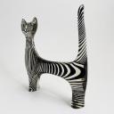 Lucite large cat sculpture by Abraham Palatnik_1