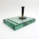 Murano glass desk pen holder in the style of Fontana Arte, 1950s_1