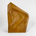 Pair of rare large wooden anthroposophical bookends_2