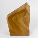 Pair of rare large wooden anthroposophical bookends_9