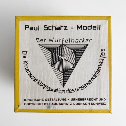 Paul Schatz Würfelhocker