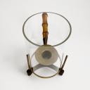 Brass and bamboo windlight candleholder by Carl Auböck, Wien_3