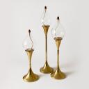 Set of three vintage Freddie Andersen oil lamps_2